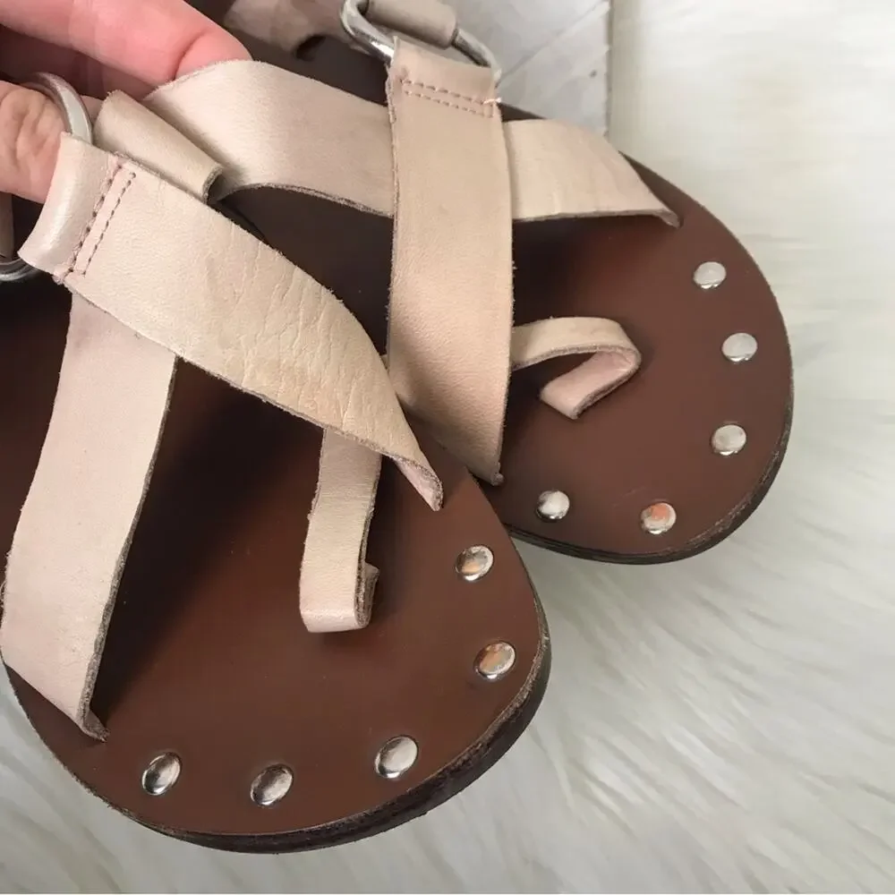 Inuovo Casual Criss Cross European Sandals Size 38